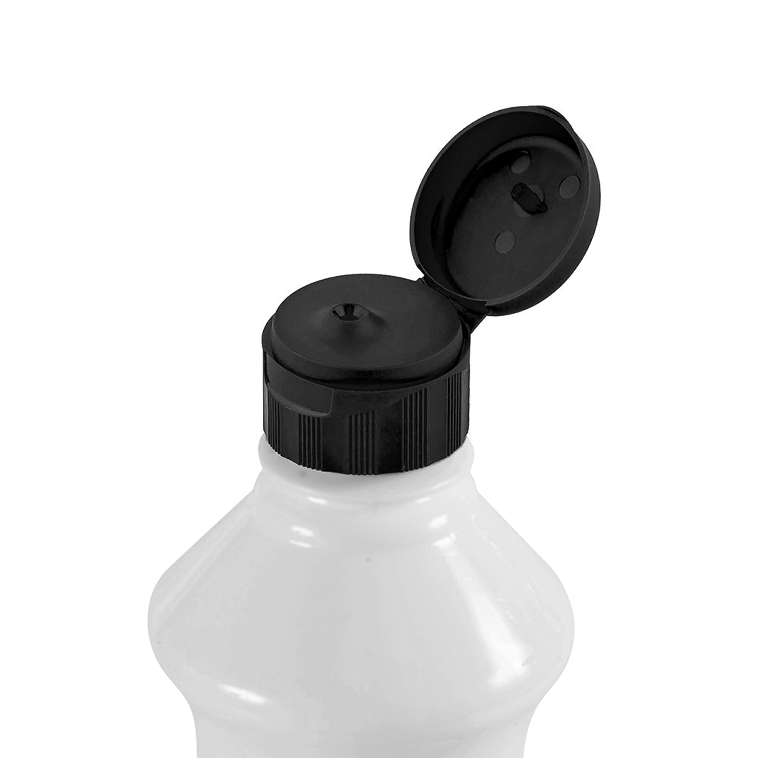 Колпачок резьбовой “Флип-топ 28 ПЭТ“ (для пищевой продукции) черный