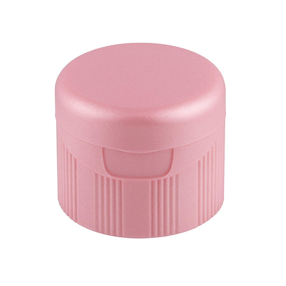 Колпачок резьбовой “Флип-топ 28 ПЭТ РСО 1810, BPF“ розовый перламутр